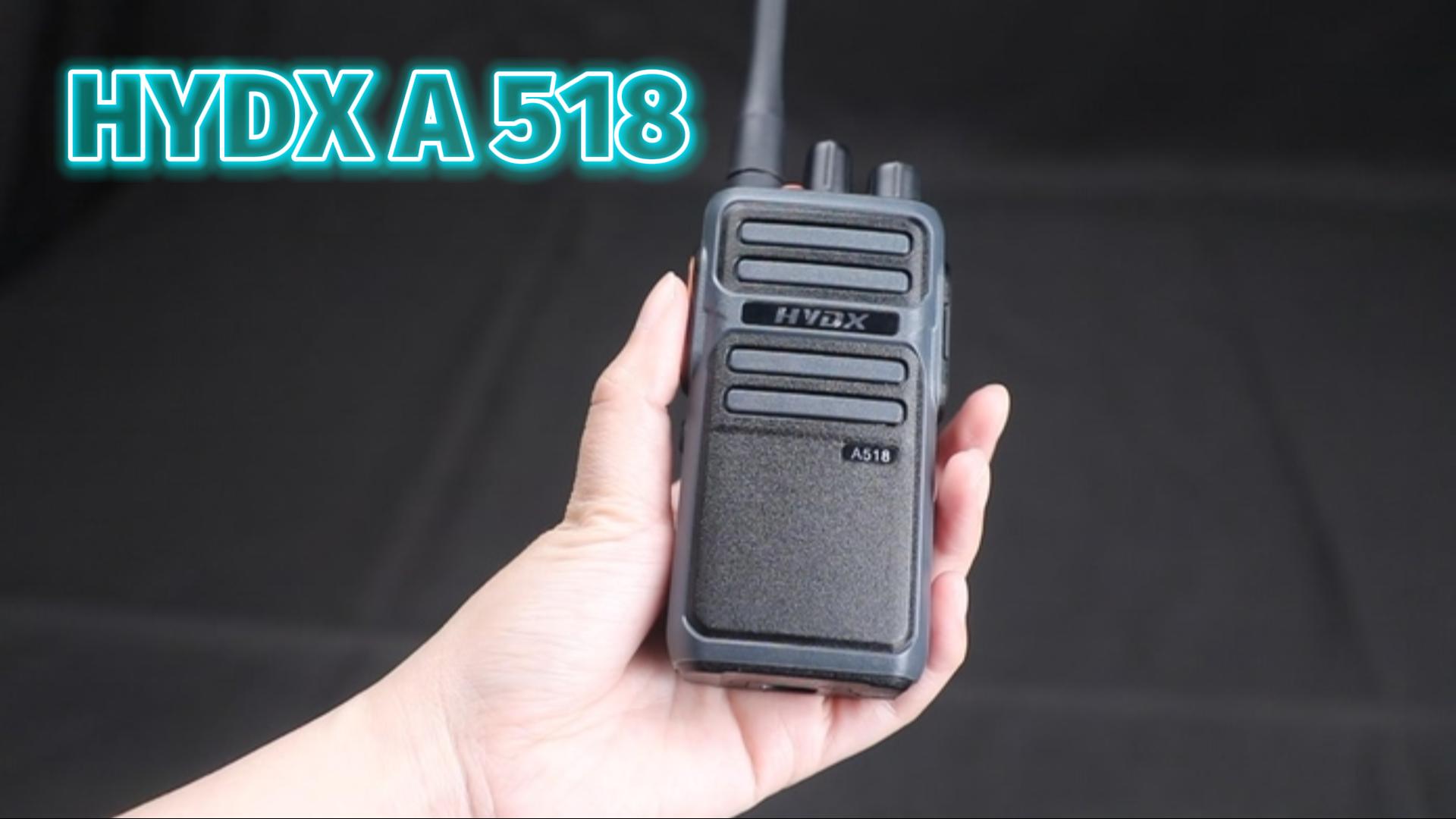 A518 2W Портативная двусторонняя радиостанция УВЧ