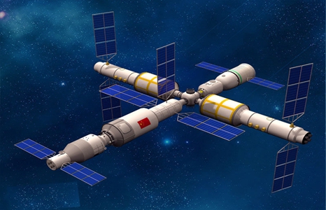 китайская космическая станция с радиолюбительским оборудованием